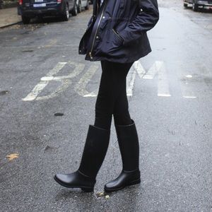 J.Crew Charcoal Rain boots